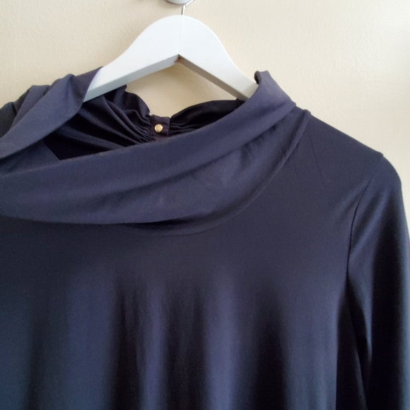 HUGO BOSS ladies sleek turtle neck top , super soft hand feel, L - Picture 3 of 8